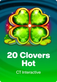 20 Clovers Hot game tile