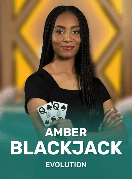 Amber Blackjack game tile