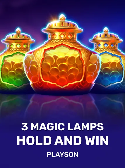 3 Magic Lamps: Hold and Win game tile