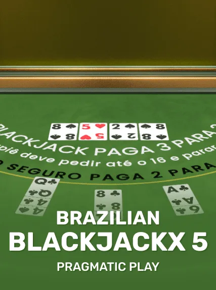 Brazilian BlackjackX 5 game tile