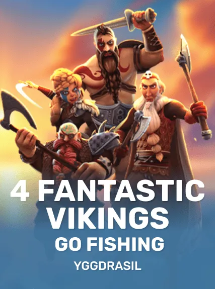 4 Fantastic Vikings Go Fishing game tile