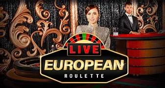 Live European Roulette game title