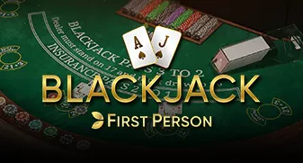 First Person Blackjack Spain game title