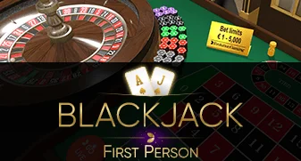 First Person Blackjack game title