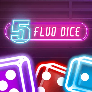 5 Fluo Dice game tile