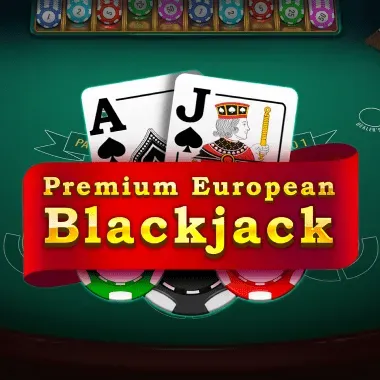 Premium European Blackjack game tile