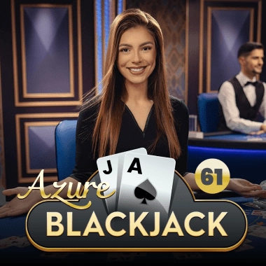 Blackjack 61 - Azure game tile