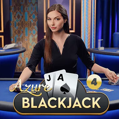 Blackjack 4 - Azure game tile