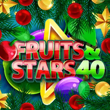 Fruits and Stars 40 Christmas game tile