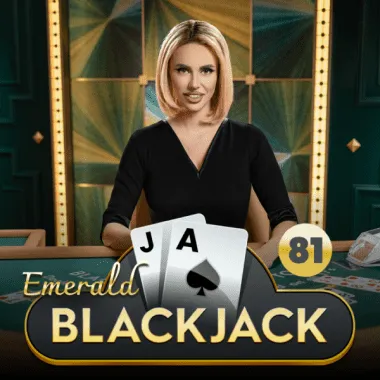 Blackjack 81 - Emerald game tile