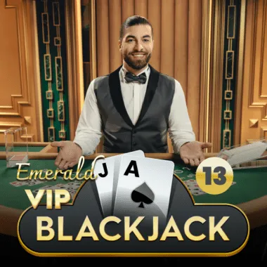 VIP Blackjack 13 - Emerald game tile