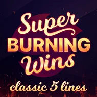 Super Burning Wins: classic 5 lines game tile