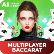 Multiplayer Baccarat With AI Host game tile