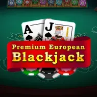 Premium European Blackjack game tile