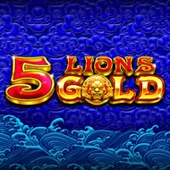 5 Lions Gold game tile