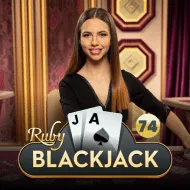 Blackjack 74 - Ruby game tile