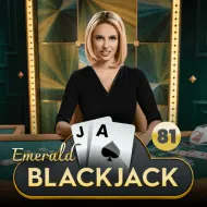 Blackjack 81 - Emerald game tile