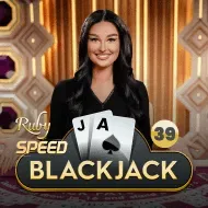 Speed Blackjack 39 - Ruby game tile