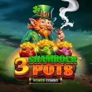 3 Shamrock Pots: POWER COMBO game tile