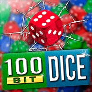 100 Bit Dice game tile