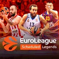 Scheduled Euroleague Legends game tile