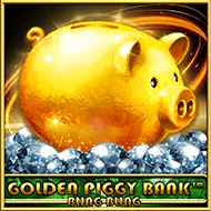 Golden Piggy Bank - Bling Bling game tile