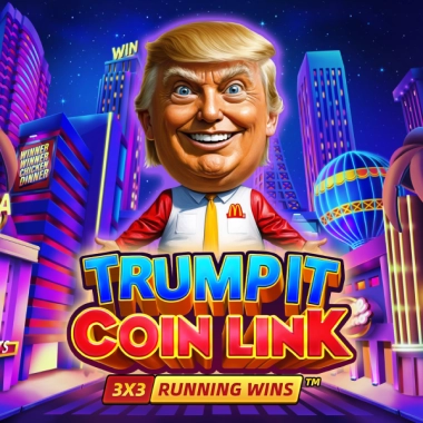 Trump It Coin Link: Running Wins game tile