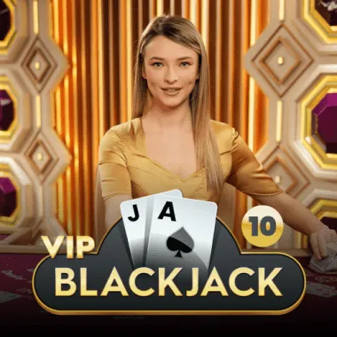 VIP Blackjack 10 game tile