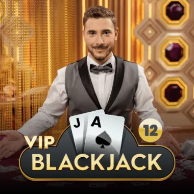 VIP Blackjack 12 game tile