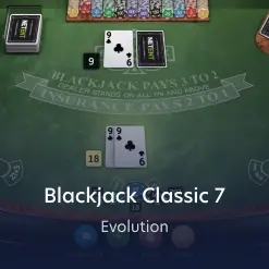 Blackjack Classic 7 game tile