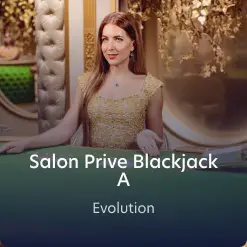 Salon Prive Blackjack A game tile