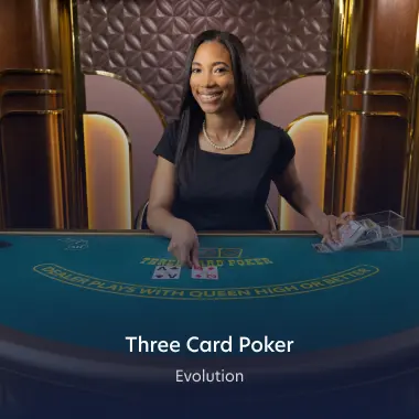 Three Card Poker game tile