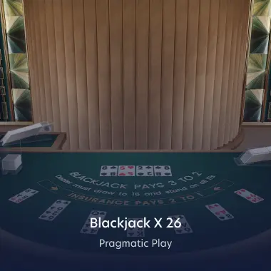 Blackjack X 26 - Emerald game tile