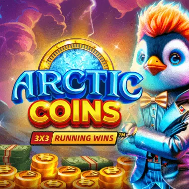 Arctic Coins: Running Wins game tile