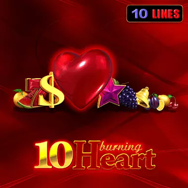 10 Burning Heart game tile