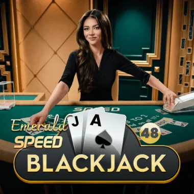 Speed Blackjack 48 - Emerald game tile