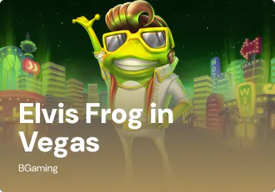 Elvis Frog in Vegas