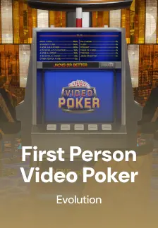 First Person Video Poker