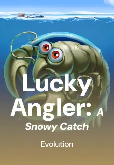 Lucky Angler: A Snowy Catch