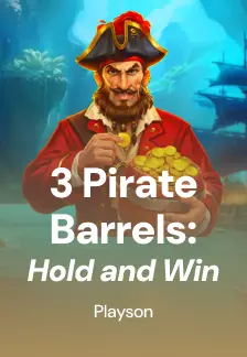 3 Pirate Barrels: Hold and Win