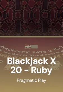 Blackjack X 20 - Ruby