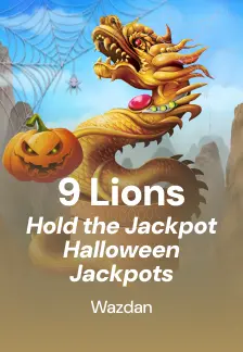 9 Lions Hold the Jackpot Halloween Jackpots