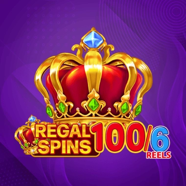 Regal Spins 100/6 reels game tile