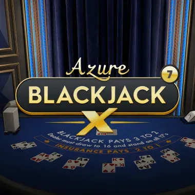 Blackjack X 7 - Azure game tile