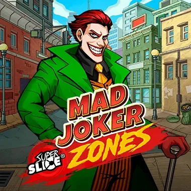 Mad Joker SuperSlice Zones game tile