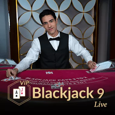 Blackjack VIP 9 game tile