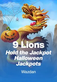 9 Lions Hold the Jackpot Halloween Jackpots