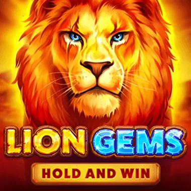 Lion Gems: Hold and Win game tile