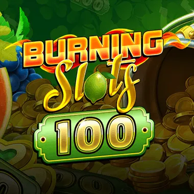 Burning Slots 100 game tile