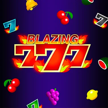 Blazing 777 game tile
